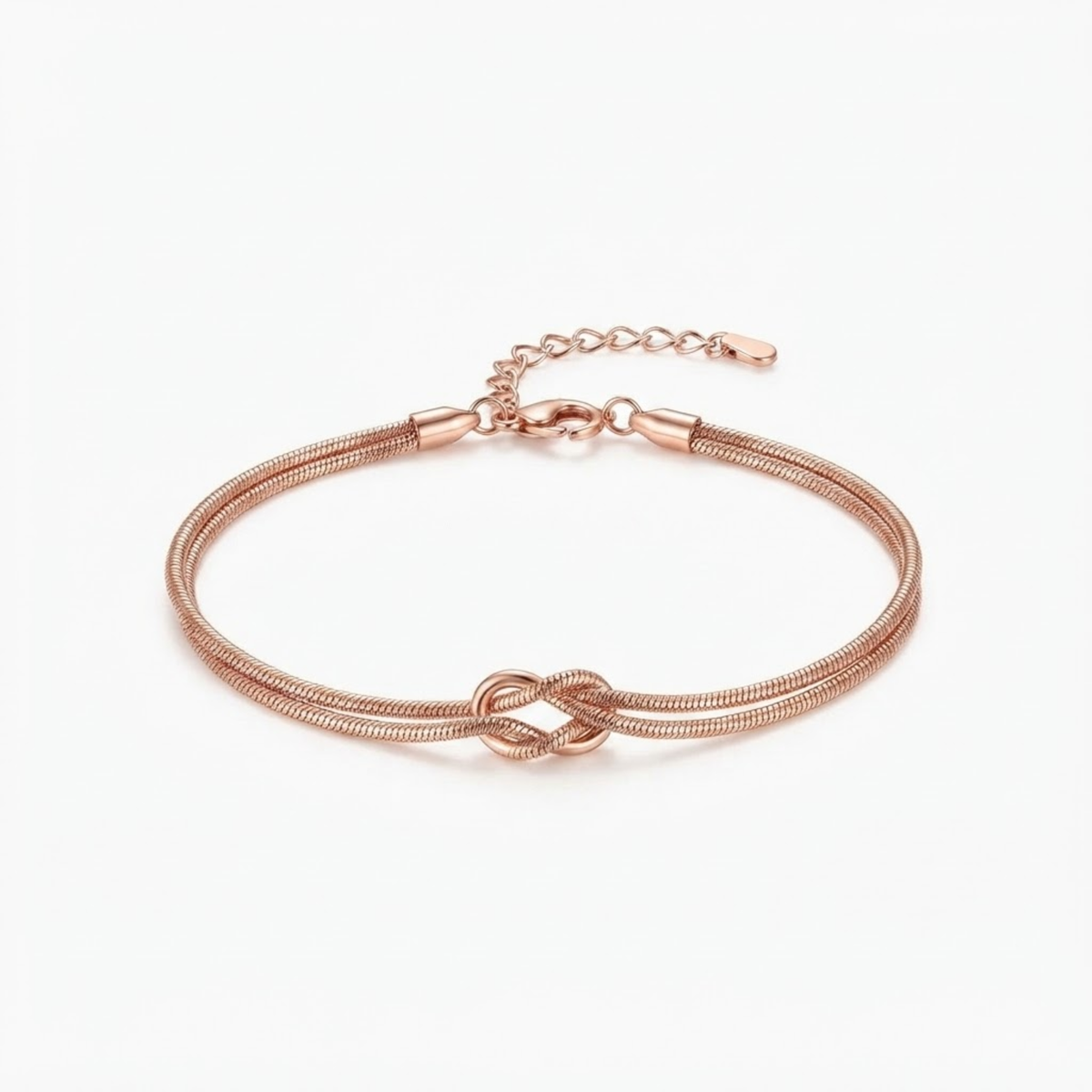 Women’s Infinity Bracelet with Infinity Symbol and Adjustable Chain