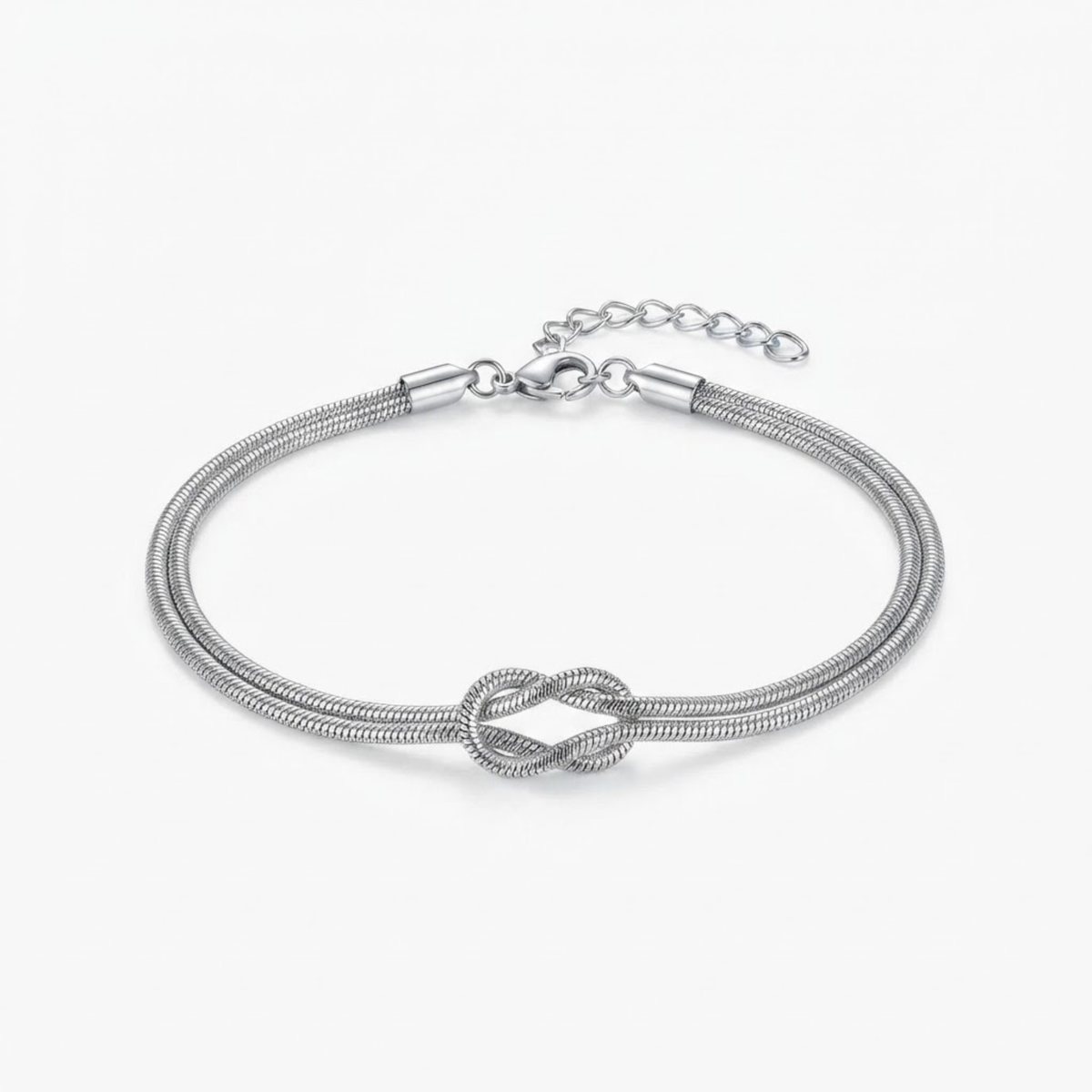Women’s Infinity Bracelet with Infinity Symbol and Adjustable Chain