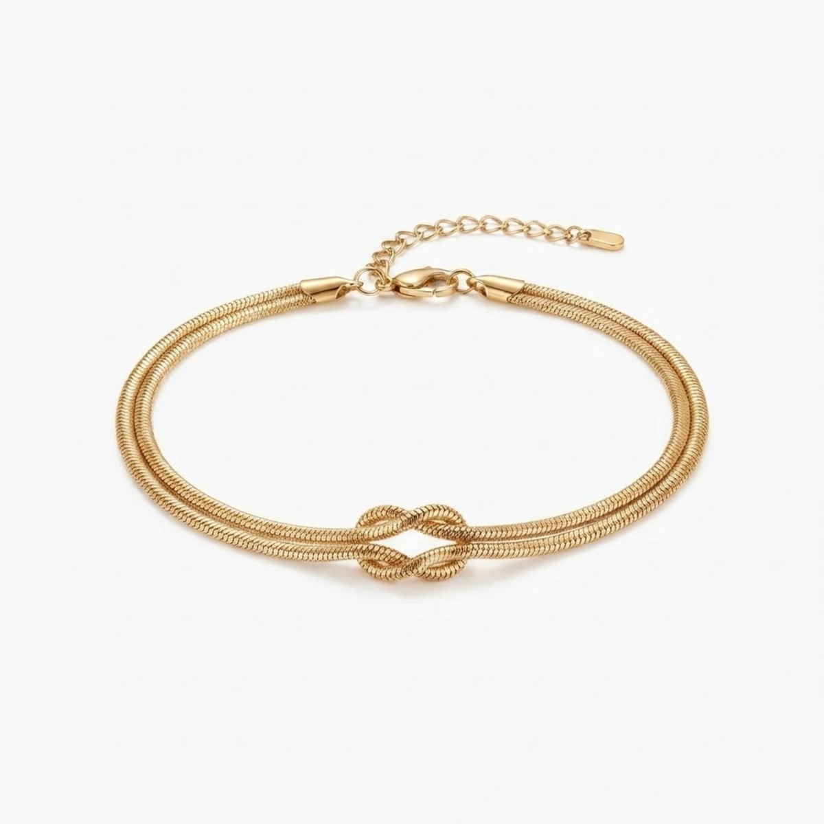 Women’s Infinity Bracelet with Infinity Symbol and Adjustable Chain