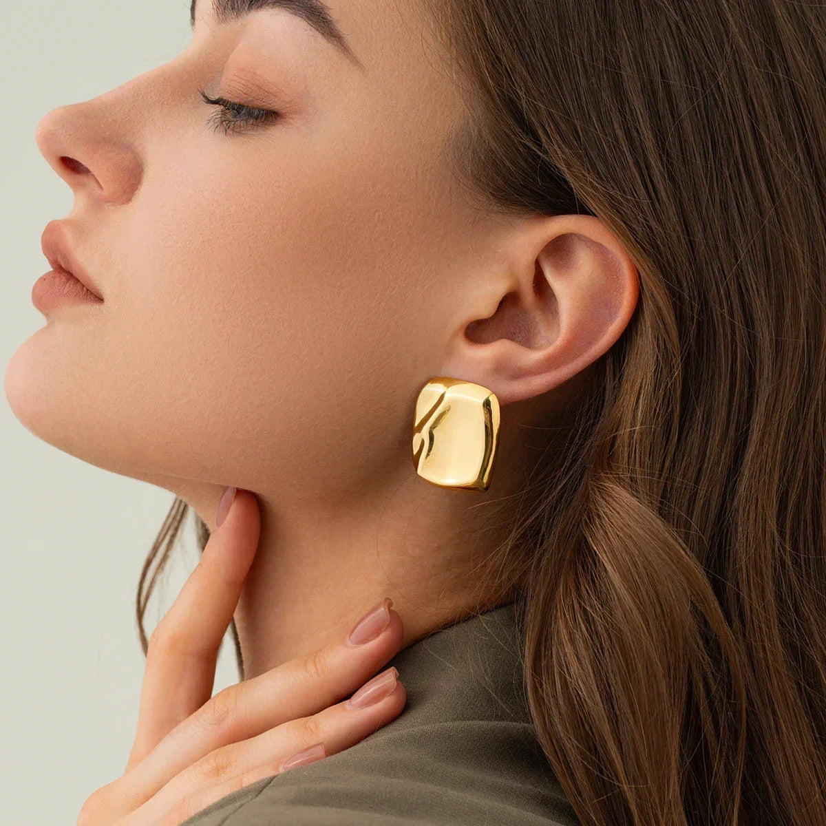 Poppy – Square Earrings
