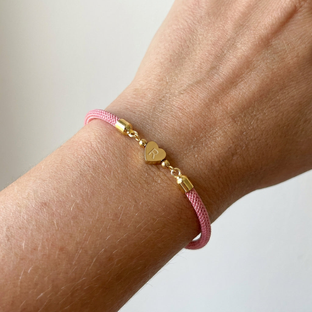 Daphne – Personalized Heart Bracelet for Women