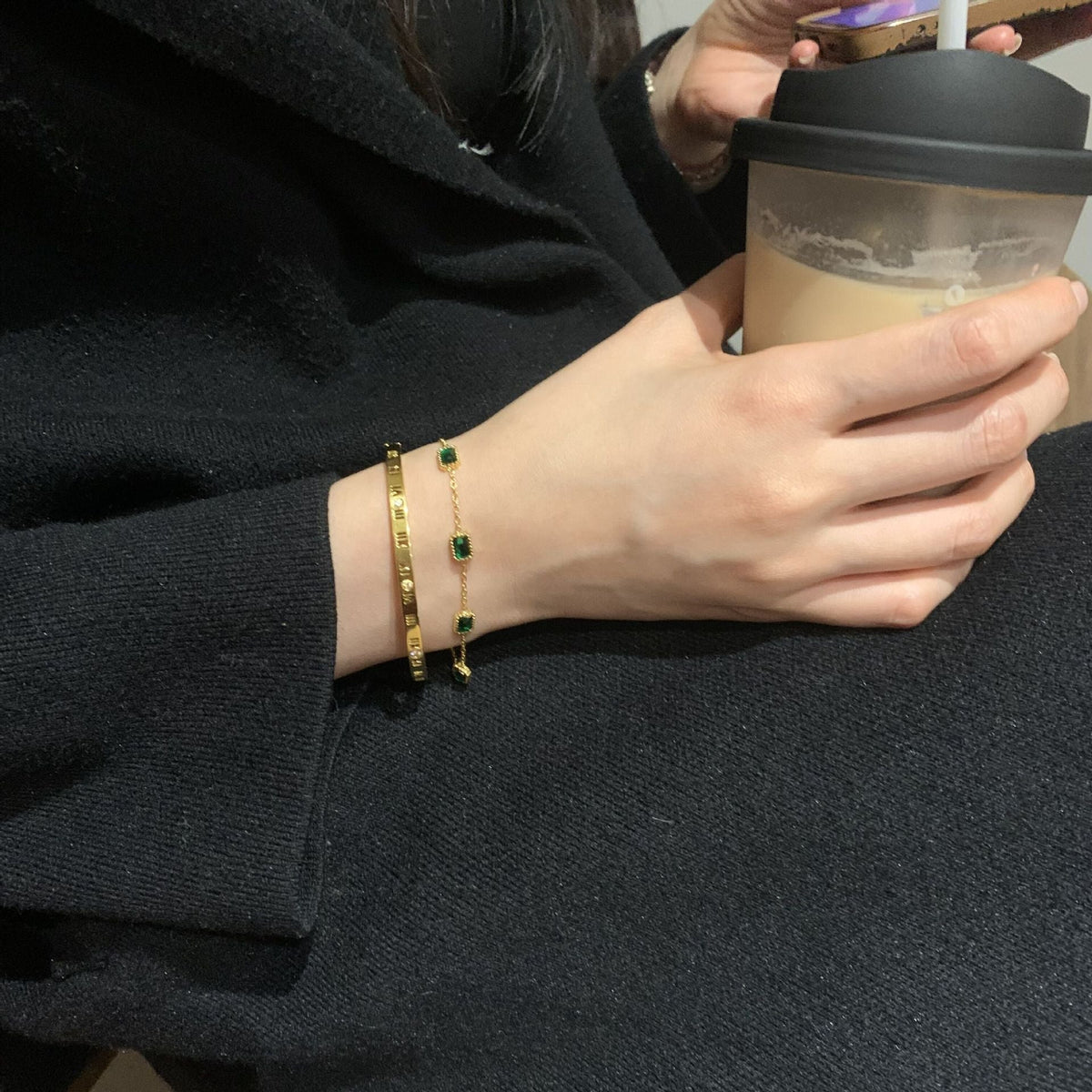 Erin - Green bracelet
