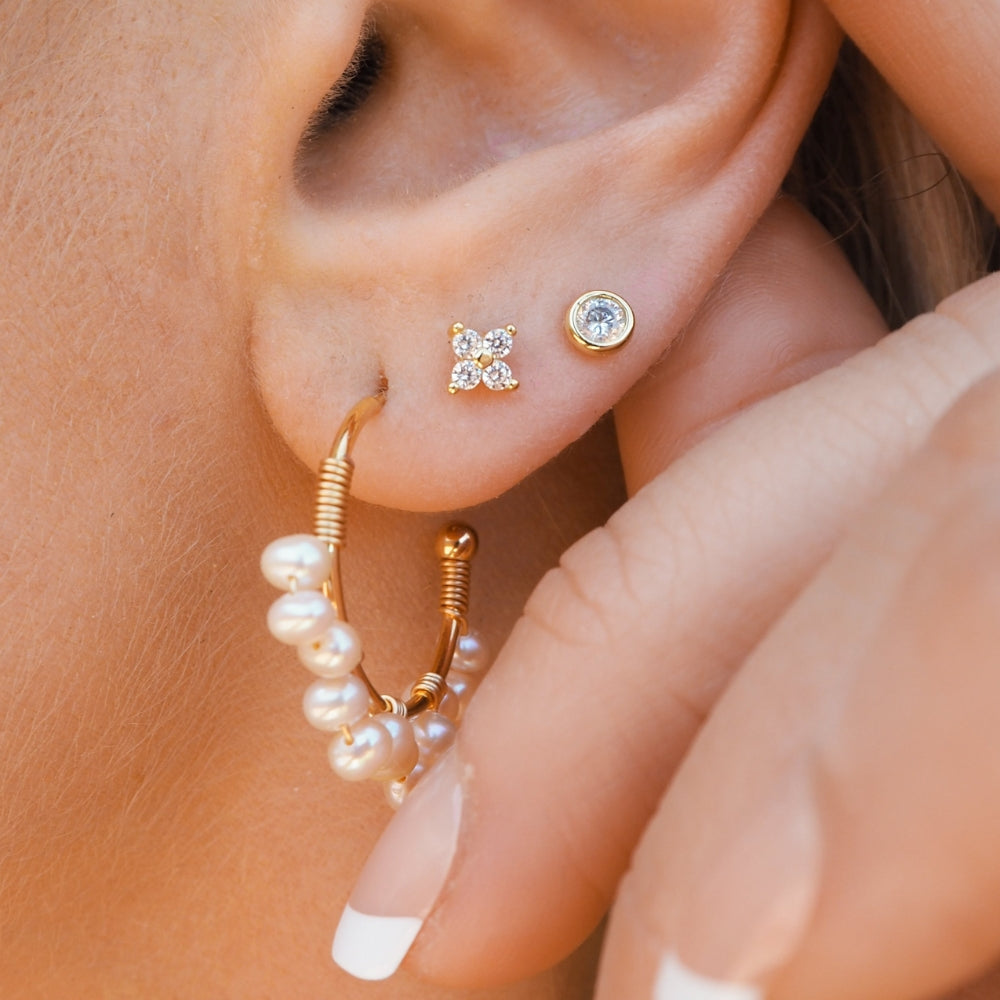 Raye – Sparkling Stud Earrings