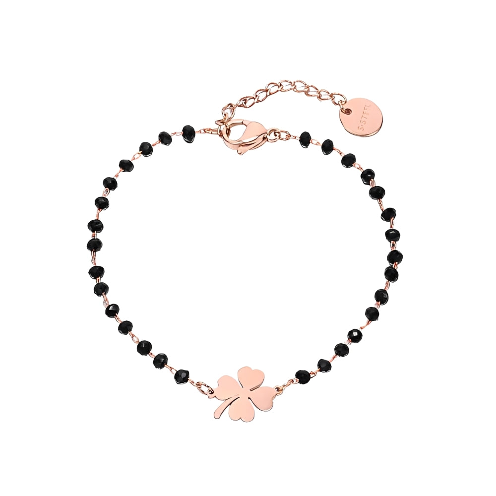 Faelya – Four-Leaf Clover Amulet Bracelet
