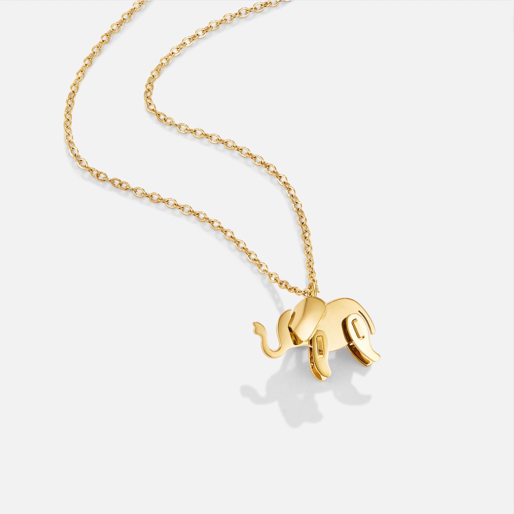 Anaya – Elephant Lucky Charm Necklace