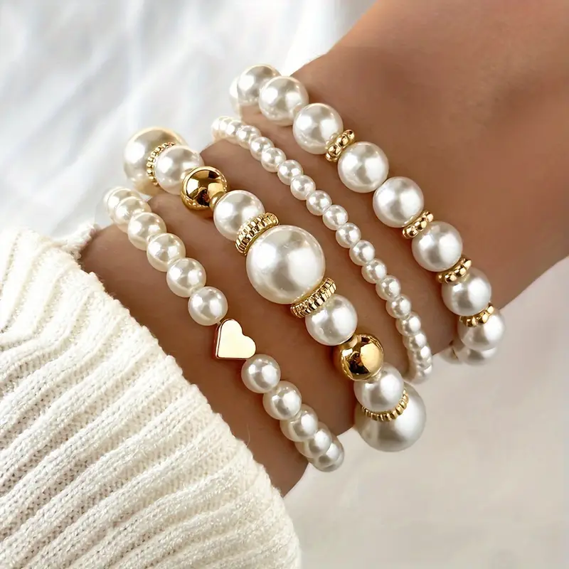 Nerisse – Set of freshwater pearl bracelets