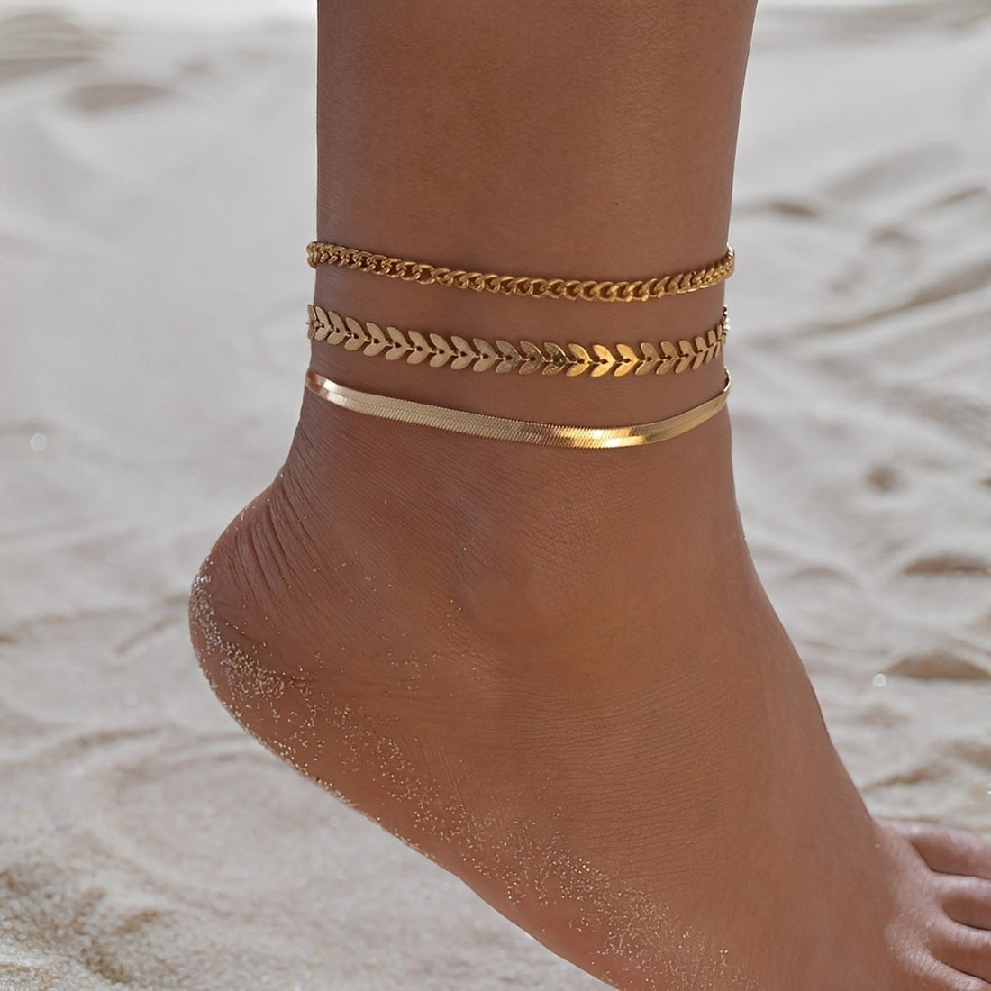 Odelia – Chic Gold-Tone Ankle