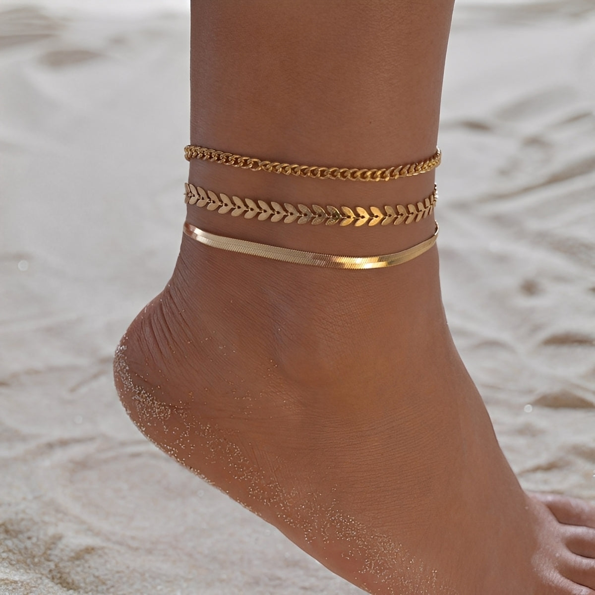Odelia – Chic Gold-Tone Ankle
