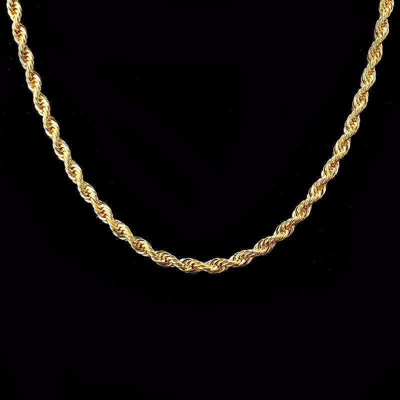 Isla – Twisted Effect Wavy Chain Necklace
